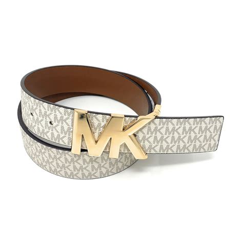 michael kors reversible logo belt